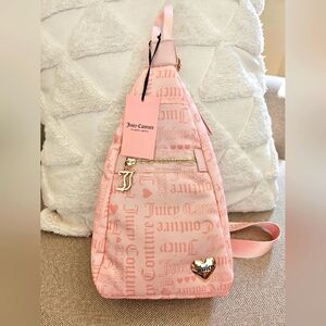SOLD!!! - AUTHENTIC NWT Juicy Couture Material Girl Sling Bag